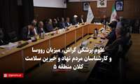علوم پزشکی گراش میزبان رووسا و کارشناسان سازمان های مردم نهاد و خیرین سلامت کلان منطقه ۵