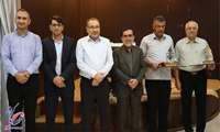 دورهمی دوستانه با بازنشستگان علوم پزشکی / ۷ نفر به افتخار بازنشستگی نائل شدند