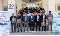 پیوستن کارکنان معاونت بهداشت به پویش ملی «نه به تصادف» 